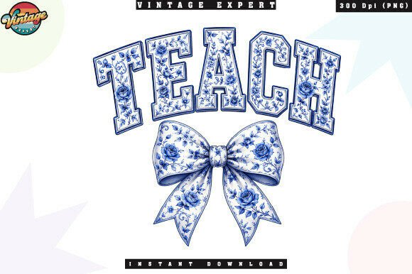 Coquette Teacher Floral Patchwork PNG: A Designer's Deep Dive