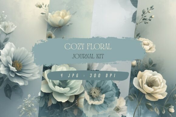 Cozy Floral Journal Kit, Wallpaper: Your New Design Essential
