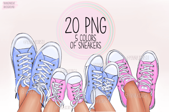 Family Legs Clipart: Creative Mom, Dad, Kids Design Assets