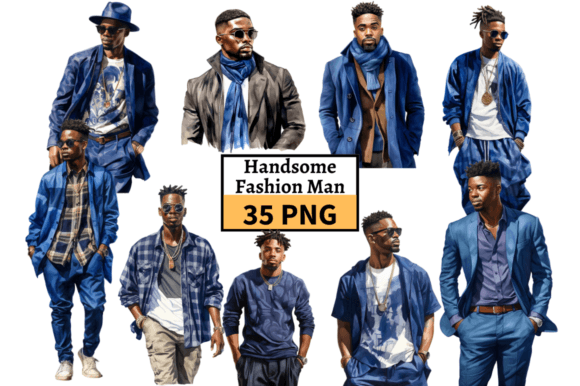 Mastering the Dapper Aesthetic with Fashion Man Illustrations